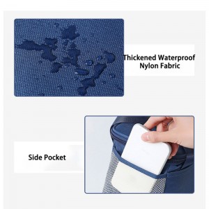 Wholesale Custom Portable Insulation Waterproof Linder Outdoor Picnic Bag Student Round Lunch Cooler Bag