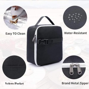 New Fashion Customizable Reusable Picnic Bag Soft Leakproof Waterproof Lunch Bag Portable Insulated Food Container Tote
