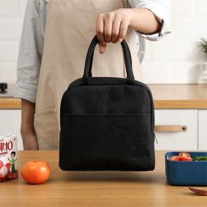 Portable Nylon Insulated Lunch Bag For Women Kids Cooler Thermal Bag Lunch Box Ice Pack Tote Food Picnic Lunch Bags For Work
