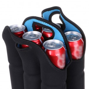 Beer Can Cooler Tote Bag, Insulated Bottle Insulated Beer Holder Cooler Tote Bag Environmentally Friendly And Safe