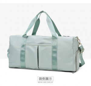 Outdoor Waterproof Sports Bags Men And Women Training Fitness Travel Tote Bag With Shoe Compartment, Custom Logo Printing