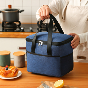 Wholesale Customized Picnic Insulation Lunch Bag Outdoor Portable Thickened Waterproof Lunch Box Bags Food Cooler Bag