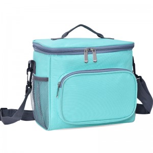 Hot Sale Classic Style Portable Thermal Outdoor 600d Polyester High Quality Lunch Box Insulated Lunch Bag Cooler Tote Bags