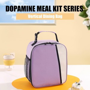 Reusable Lunch Tote Lunch Box,Large Capacity Lunch Tote Bags With Front Pocket For Work Office Picnic Or Travel