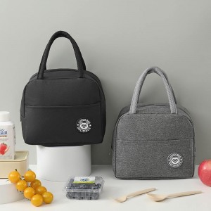 Wholesale Oxford Lunch Bags Portable Thermal Bags Aluminum Foil Insulated Bento Handbags For Kids Waterproof Picnic Cooler Bags