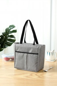 Custom Logo Cloth Office Worker Aluminum Foil Thermal Insulation Lunch Bag