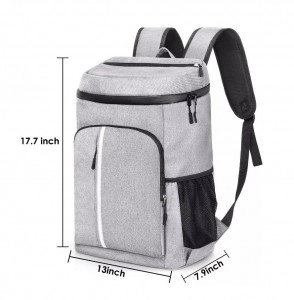 Custom Logo Outdoor Portable Picnic Large-capacity Thermal Insulation Backpack Insulated Cooler Bag
