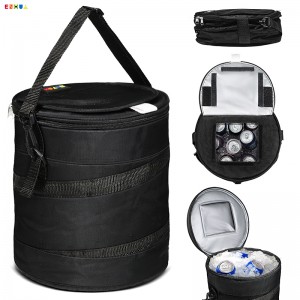 New Type Golf Bag Cooler Oem Low Price Guarantee Quality Waterproof Black Polyester Golf Bag Cooler