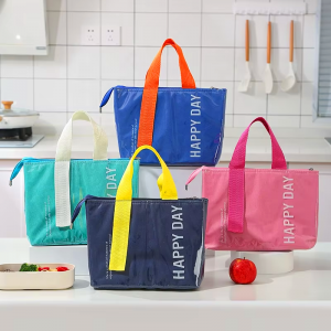 Accept Custom Logo Lunch Bag For Women Insulated Lunch Box Cooler Tote Bag Large Waterproof Reusable Adult Bento Bag