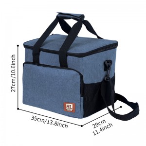 Portable Thermal Bag Outdoor Large Capacity Lunch Bag Waterproof Insulated Ice Bag Travel Picnic Cooler Handbag