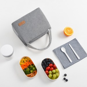 Customize Print Logo Children’s Insulated Lunch Box Tote Bento Bag For School Kids Women Men Office Work Insulated Lunch Bag