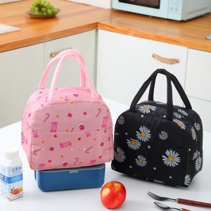 New Lunch Bag Children School Lunch Box Bag Large-capacity Insulated Lunch Bag Set