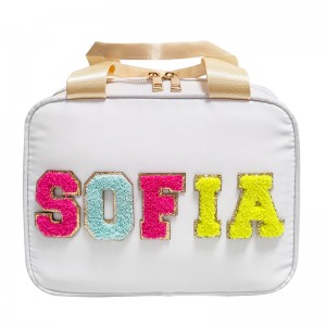Sun Clover Factory Outlet Picnic Lunch Bag Folding 26 Alphabet Patch Easy Wash Insulated Cooler Bags Meal Lunch Bags For Kid