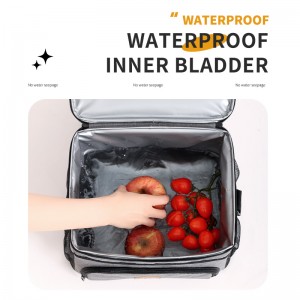 2024 Hot Sale One-shoulder Portable Thermal Insulation Ice Bag Lunch Pouch With Thermostat For Outdoor Picnics And Beach Use
