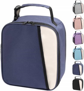 Reusable Lunch Tote Lunch Box,Large Capacity Lunch Tote Bags With Front Pocket For Work Office Picnic Or Travel