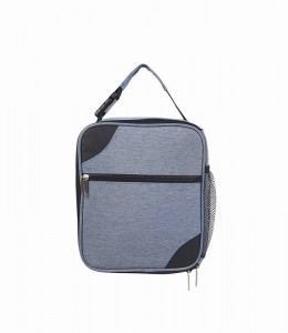 Good Quality Aluminium Foil 6 Cans Thermal Insulated Cooler Bike Carrier Food Delivery Bag