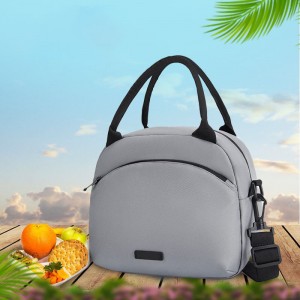 Leakproof Insulated Cooler Lunch Tote Bags For Work Bento Box Insulated Messenger Bags Camping Fresh Keeping Handbags