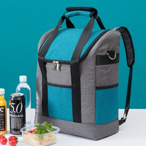 Ouma Oem Cooler Backpack Insulated Leak-proof Soft Waterproof Backpack Cooler Bag For Hiking Camping Picnic
