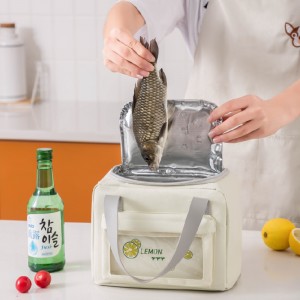 Reusable Thermal Insulation Bag Wholesale Large Capacity Insulated Lunch Cooler Bag For Food