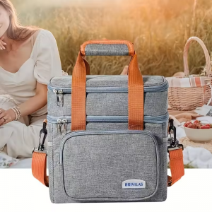 New Arrival Single And Double Layer Cooler Bags Custom Logo Insulation Picnic Bag–Backpack