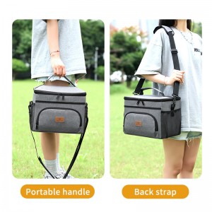 2024 Hot Sale One-shoulder Portable Thermal Insulation Ice Bag Lunch Pouch With Thermostat For Outdoor Picnics And Beach Use