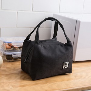 Customize Logo Insulated Canvas Box Tote Bag Thermal Cooler Food Lunch Bags For Food Fruit