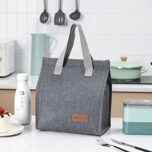 Fashion Lunch Bag Insulation Thermal Lunch Tote Bag Aluminium Foil Cooler Food Picnic Bag