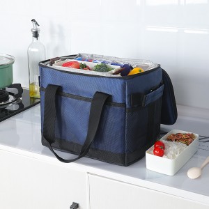 New Large-capacity Picnic Bag Thickened Thermal Insulation Lunch Bag Lunch Cooler Bag