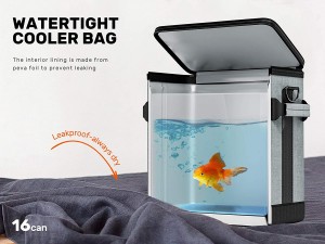 Wholesale Customized High Quality Low Price Time Refrigerated Bag with Hard Lining Heat Insulation Bag