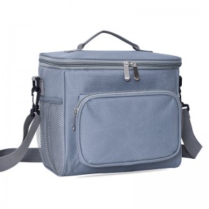 Hot Sale Classic Style Portable Thermal Outdoor 600d Polyester High Quality Lunch Box Insulated Lunch Bag Cooler Tote Bags