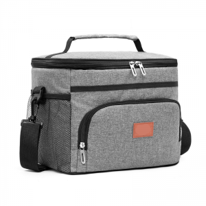 Custom Cooler Bag For Outdoor Camping Insulation Bento Picnic Tote Bag With Single Shoulder Strap Peva Oxford Portable Lunch Bag