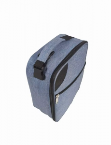 Good Quality Aluminium Foil 6 Cans Thermal Insulated Cooler Bike Carrier Food Delivery Bag
