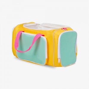 Personalized Cooler Duffel Bag Holds 12 Pack Insulated Trail Cooler Bag For Camping Work Picnics Lunch Bag