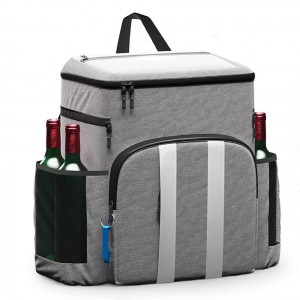 Waterproof Insulated Cooler Bag Large Capacity Leakproof Lightweight Lunch Backpack Custom Logo Food Container
