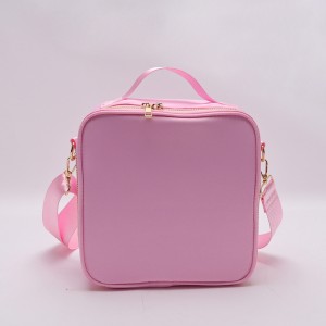 Candy Color Waterproof Nylon Back To School Girls Boys Duralble Women Lunch Prepar Travel Insulated Portable Picnic Cooler Bags