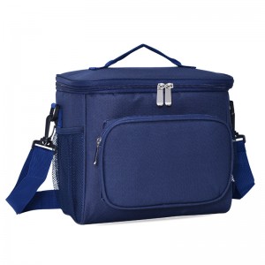 Hot Sale Classic Style Portable Thermal Outdoor 600d Polyester High Quality Lunch Box Insulated Lunch Bag Cooler Tote Bags
