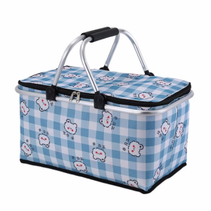 Accept Custom Logo Wholesale Eco Picnic Oxford Thermal Insulation Cooler Bag