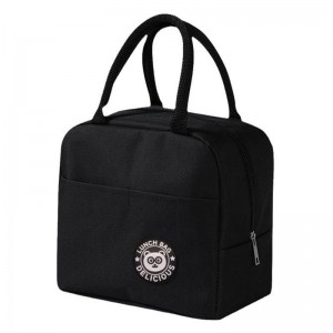 Wholesale Oxford Lunch Bags Portable Thermal Bags Aluminum Foil Insulated Bento Handbags For Kids Waterproof Picnic Cooler Bags