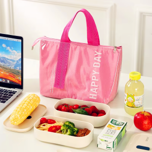 Accept Custom Logo Lunch Bag For Women Insulated Lunch Box Cooler Tote Bag Large Waterproof Reusable Adult Bento Bag