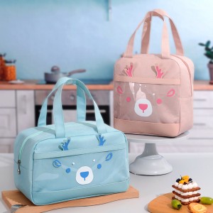 Custom Waterproof Backpack Cooler Thermal Insulated Delivery Bag Bike Big Restaurant For Hot And Cold Food Pizza Pink Reflective