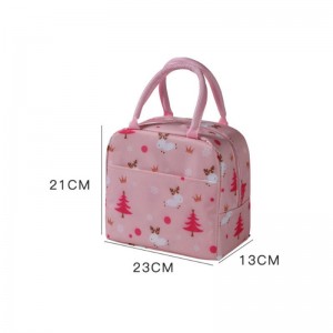 Portable Nylon Insulated Lunch Bag For Women Kids Cooler Thermal Bag Lunch Box Ice Pack Tote Food Picnic Lunch Bags For Work