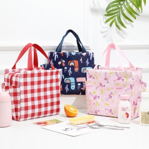 Factory Direct Insulation Bag Thickened Lunch Bag Portable Ice Pack Portable Increase Lunch Box Bag Wholesale