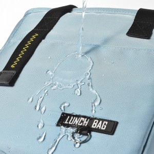 Manufacturer Aluminum Thermal Insulation Fashion Simple Handle Ice Pack Cooler Women Lunch Bags