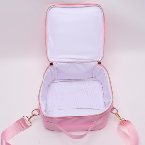 Candy Color Waterproof Nylon Back To School Girls Boys Duralble Women Lunch Prepar Travel Insulated Portable Picnic Cooler Bags