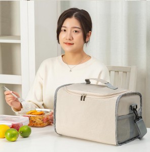 Shoulder Strap Thermal Cooler Bag Waterproof Insulated Outdoorplasticle Lunch Bags Picnic Food Bag Custom Zipper Usually