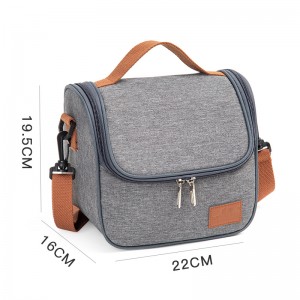 2024 Hot Fashion Cheap High Quality Custom Logo Cooler Lunch Thermo Bag Pouch School Food Storage Bags For Student