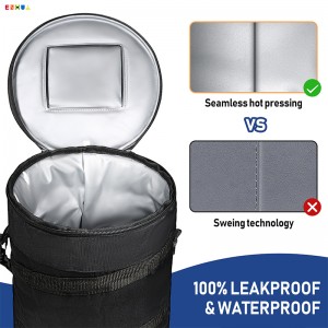 New Type Golf Bag Cooler Oem Low Price Guarantee Quality Waterproof Black Polyester Golf Bag Cooler