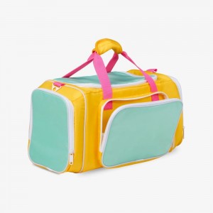 Personalized Cooler Duffel Bag Holds 12 Pack Insulated Trail Cooler Bag For Camping Work Picnics Lunch Bag