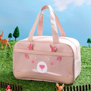Custom Waterproof Backpack Cooler Thermal Insulated Delivery Bag Bike Big Restaurant For Hot And Cold Food Pizza Pink Reflective