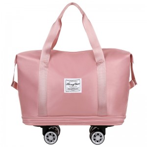 Hot Sale Waterproof Durable Foldable Expandable Large Capacity Sports Travel Duffel Bag
